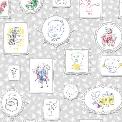 Вероника принт. Детский карандашный рисунок