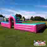 Надувная детская площадка «Страна улыбок», 8×6×2 м