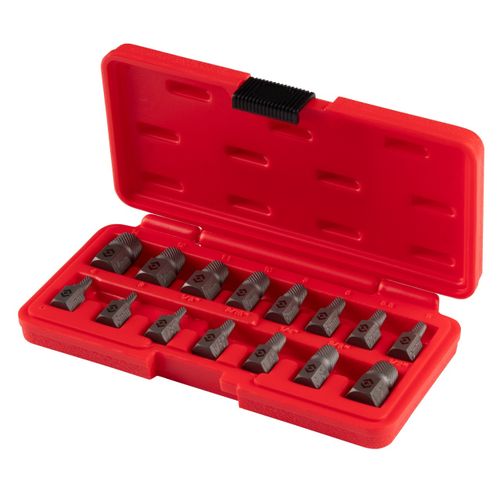 KING TONY (11015SQ01) Набор экстракторов, 3-14 мм, 15 предметов, кейс