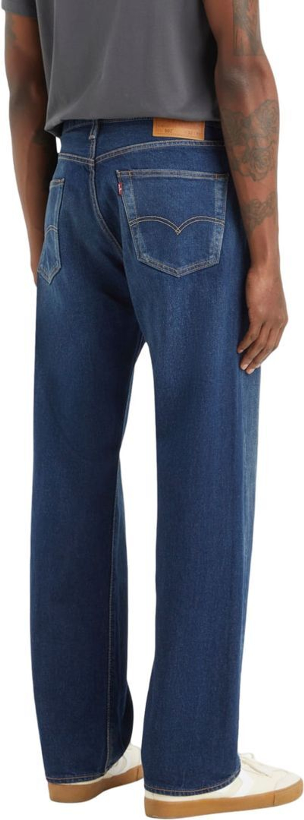 Джинсы Levis 501 LEVI'S ORIGINAL DARK INDIGO - WORN IN синий