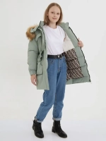 куртка удлиненная зима