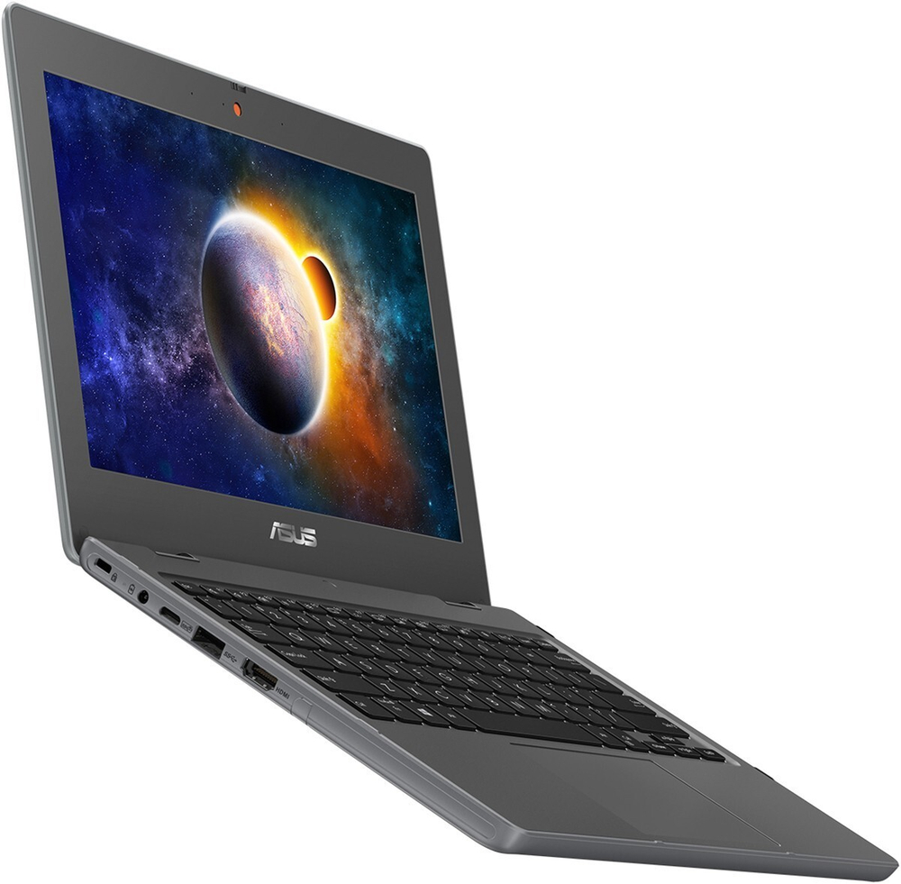 Ноутбук Asus PRO BR1100CKA-GJ0263T Dark Grey Pentium N6000/8G/128Gb eMMC/11,6; HD Touch/UHD Graphics/WiFi/BT/Win10