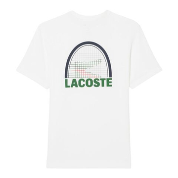 Мужская теннисная футболка Lacoste Tennis x Daniil Medvedev - white