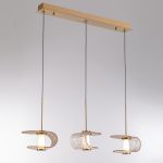 Подвесной светильник MD24020901-3B gold/cognac