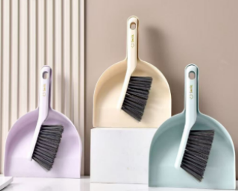 Набор для уборки - совок с щёткой Saltvik, полипропилен