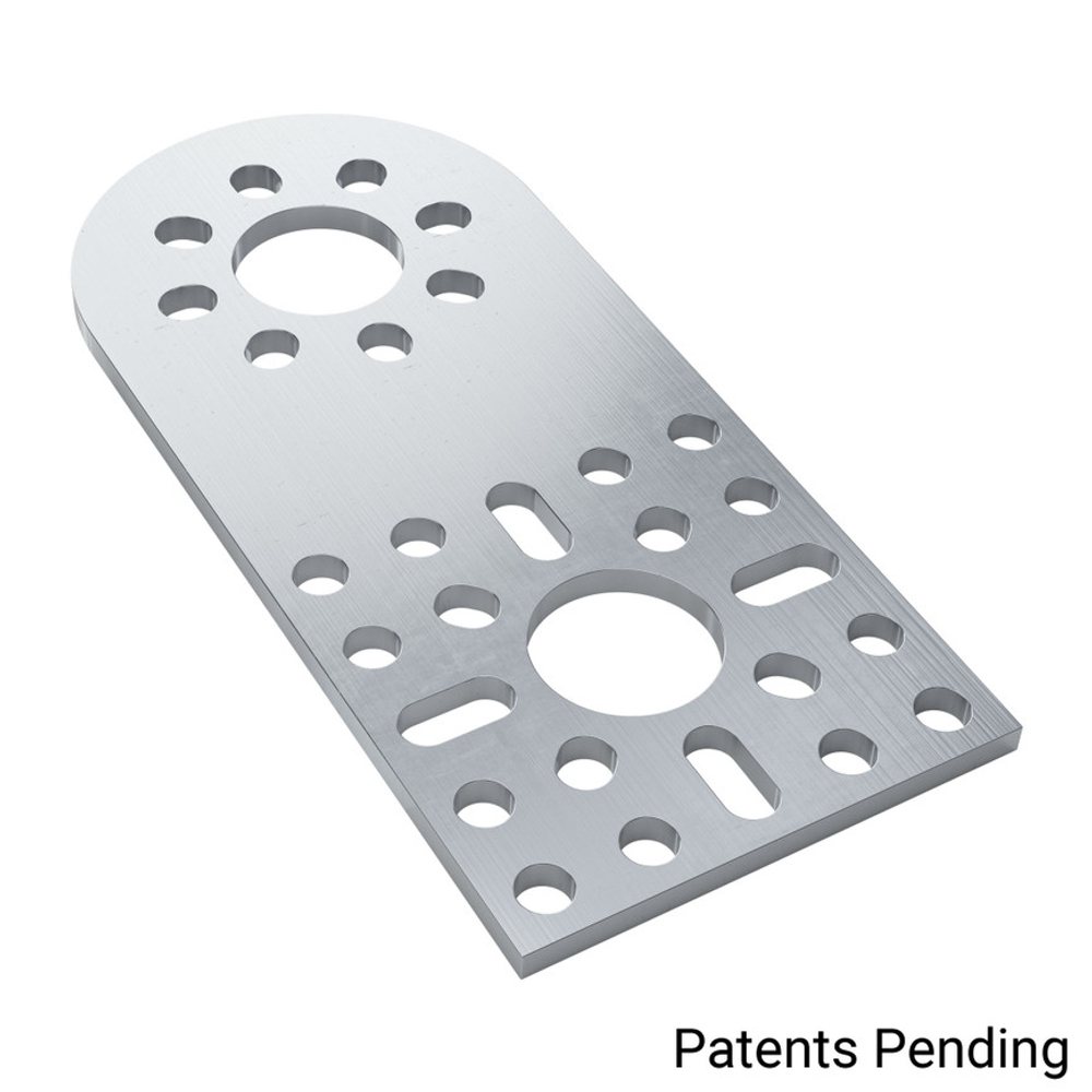 1108 Series Flat Pattern Bracket (1-2)