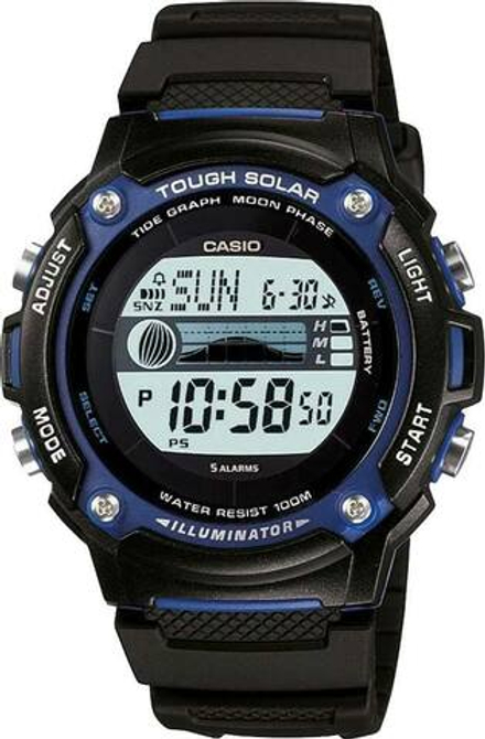 Японские наручные часы Casio Collection W-S210H-1AVEG с хронографом
