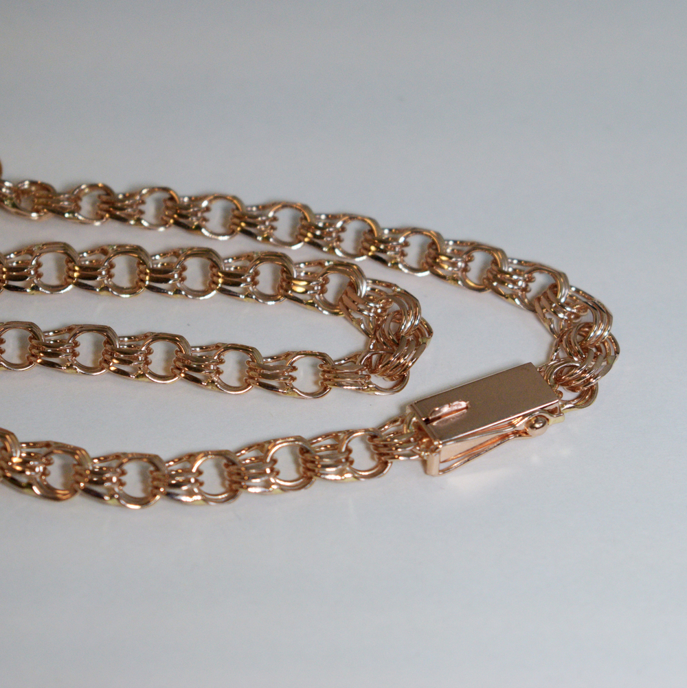 Цепь 3Д с замком-коробка