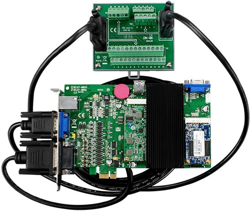 Плата  ICP DAS ECAT-M801-8AX/S