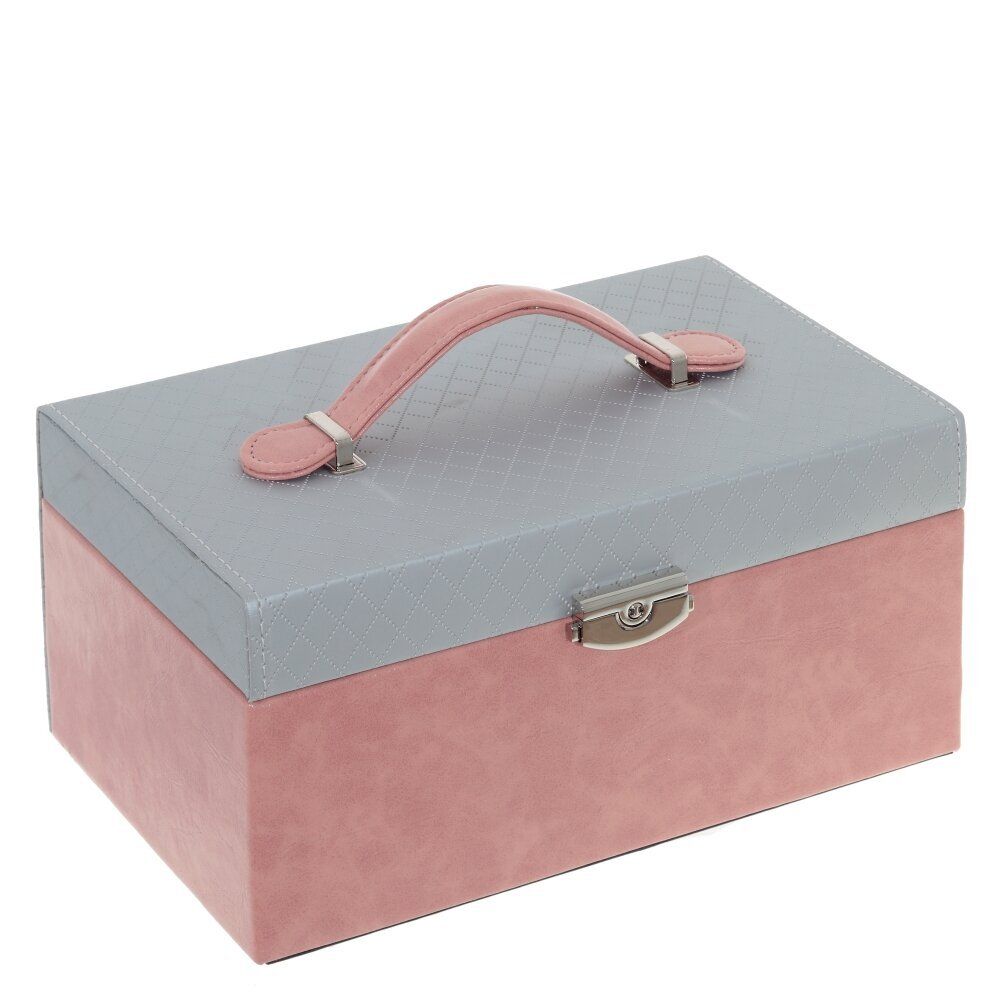 GAEM Шкатулка для украшений с дорожным футляром, L24 W15 H11,5 см