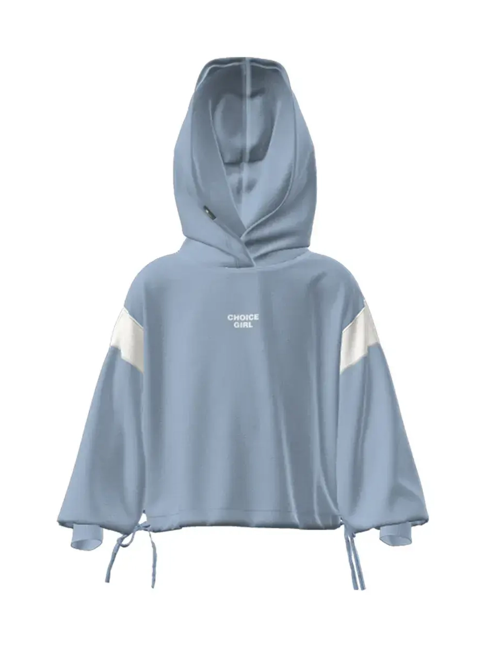 Худи для девочки с завязками в школу