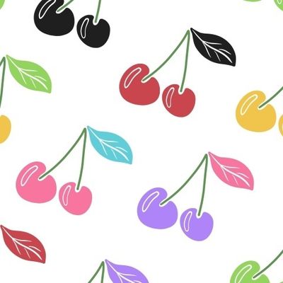 Яркие вишни