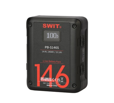 Аккумулятор SWIT PB-S146S V-Mount для кинокамер 146 Втч разъемы D-Tap, USB-A
