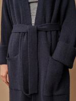 C0153-04 Кардиган женский синий dbr