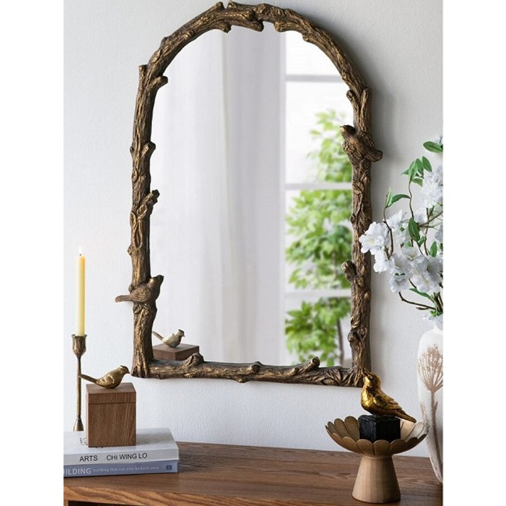 Зеркало настенное Птицы на дереве 61х4х86см