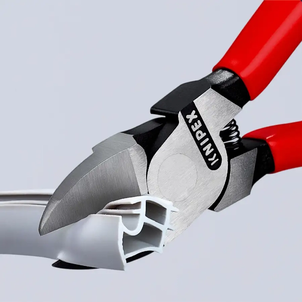 Кусачки боковые для пластмассы 160 мм Knipex 72 01 160