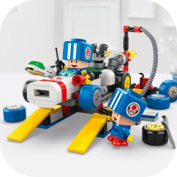 LEGO Super Mario - Mario Kart – Гриб и его гараж 72035
