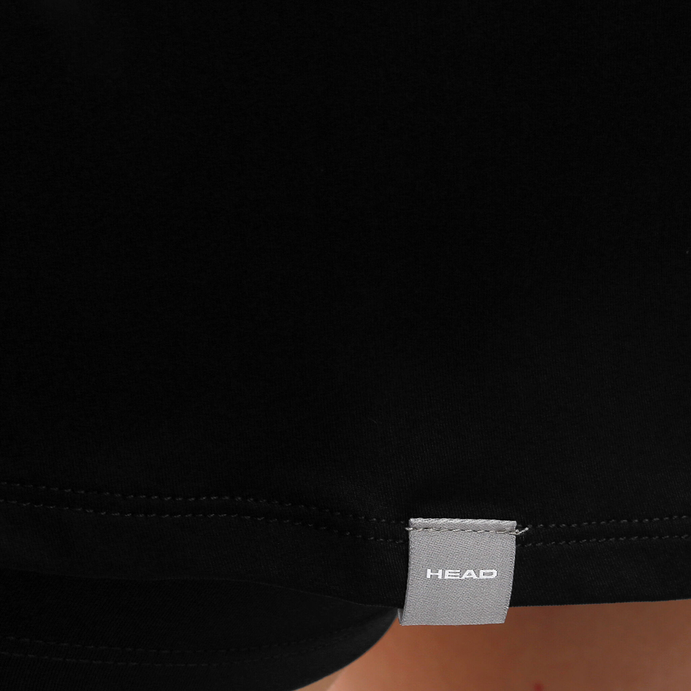 Женская теннисная юбка HEAD Club Basic Skirt Women - Black, Silver