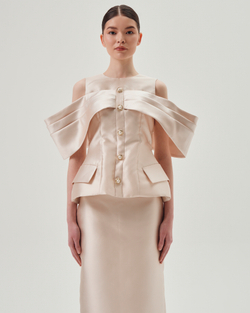 Топ FELLINI (Феллини) золото-беж.