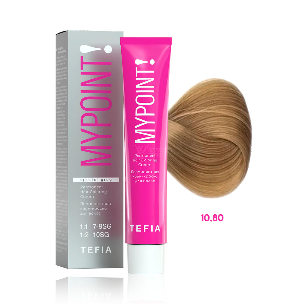 TEFIA Перманентная крем-краска для волос MYPOINT 60мл