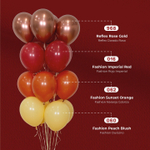 Шар 5" хром розовое золото, (Зеркальные шары) / Reflex Rose Gold 968