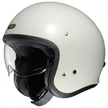 SHOEI Шлем для классического мотоцикла ретро J.O белый винтаж