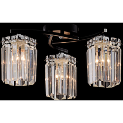Люстра Rivoli   1062-303 3хЕ27 60 Вт хрусталь