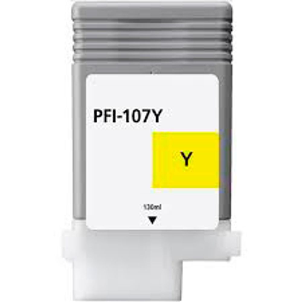 Картридж для Canon PFI-107Y imagePROGRAF-iPF670/iPF680/iPF770 Yellow (Совместимый)AQ