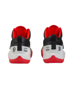 Кроссовки баскетбольные Launch MID, White/black/red