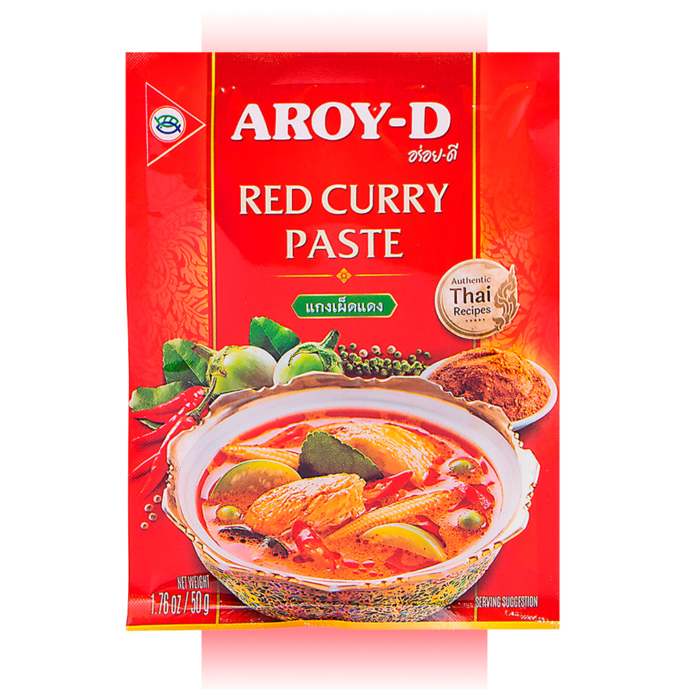 Паста Карри красная Aroy-D Red Curry Paste 50 г