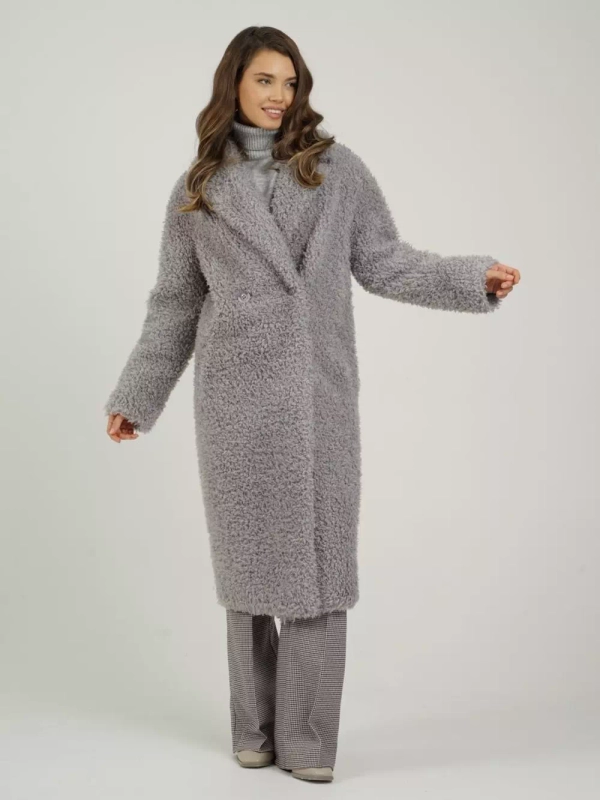 Шуба искусственная эко шуба, SilverFox (арт. 1162)