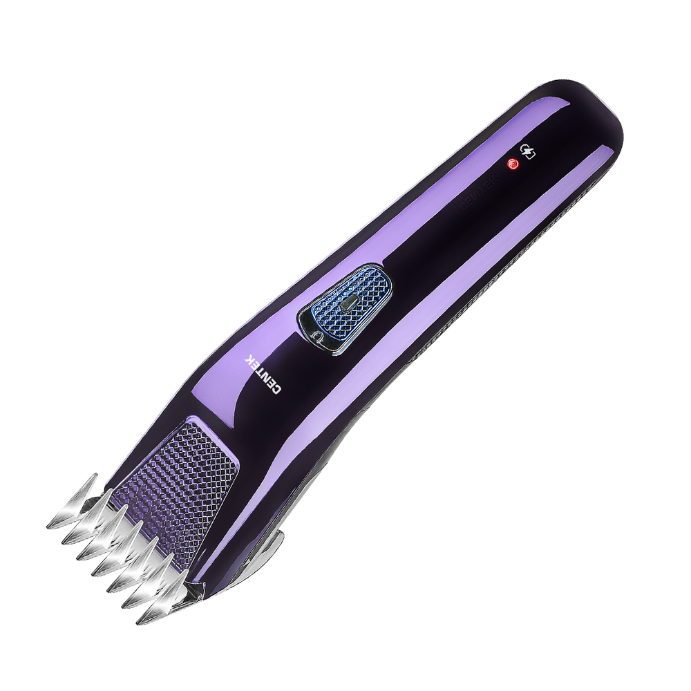 Машинка для стрижки Centek CT-2122 (синий/хром)