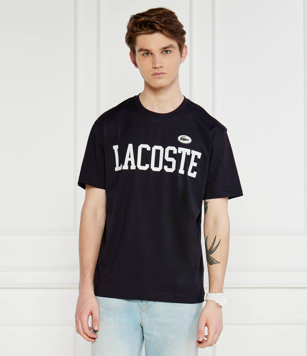 Футболка Lacoste - темно-синий(TH7411)