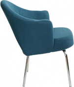 Кресло с обивкой Beon A621, серо-синий