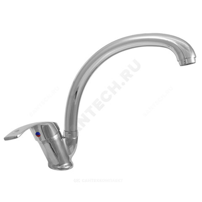 Смеситель для кухонной мойки ручка сбоку одноручный ЭКО ЦС-СМ 27/23ш М-43 Центр Сантехники (Подольск) ЭП401157
