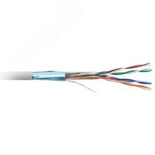 Витая пара F/UTP кат 5e 4х2х0.48 AWG24 Standart PVC IN FTP 4x2x0,5 5е in/Cu. SkyNet