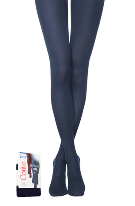 CONTE TRENDY 150 Теплые женские колготки из микрофибры