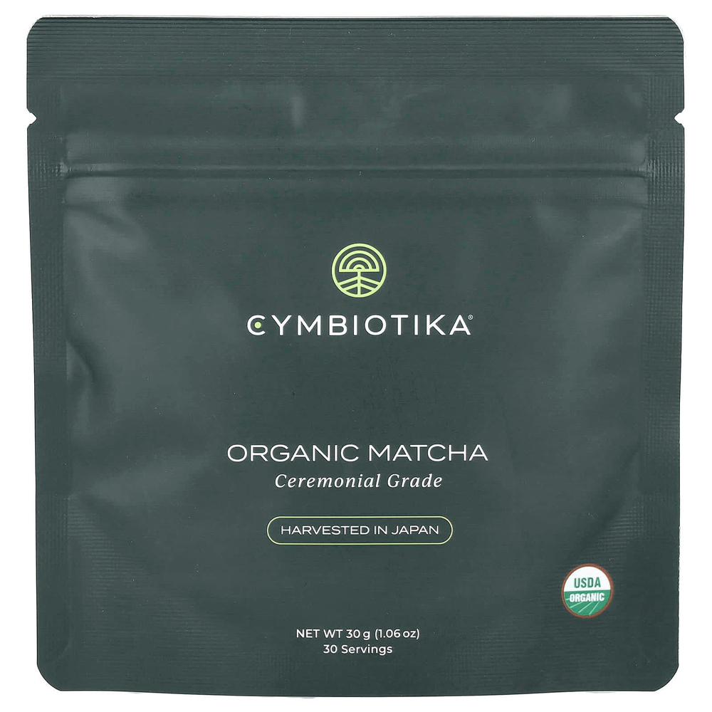 Cymbiotika, Органический матча, 30 г (1,06 унции)
