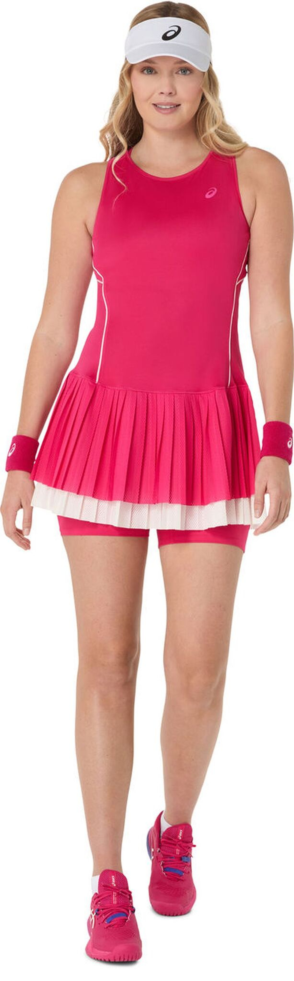 Теннисное платье Sukienka Asics Match - bright rose