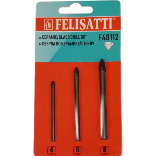 Сверло FELISATTI по керамике/стеклу   0821.5.0.00