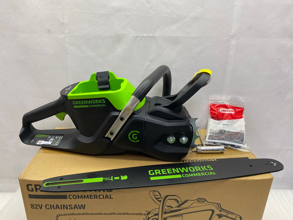 Цепная пила Greenworks GD82CS51 82V (51 см) бесщеточная аккумуляторная -  без АКБ без зарядного устройства