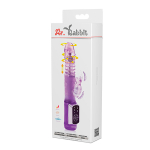 Фиолетовый мультифункциональный вибратор-кролик 24см Baile Mr Rabbit BW-037351