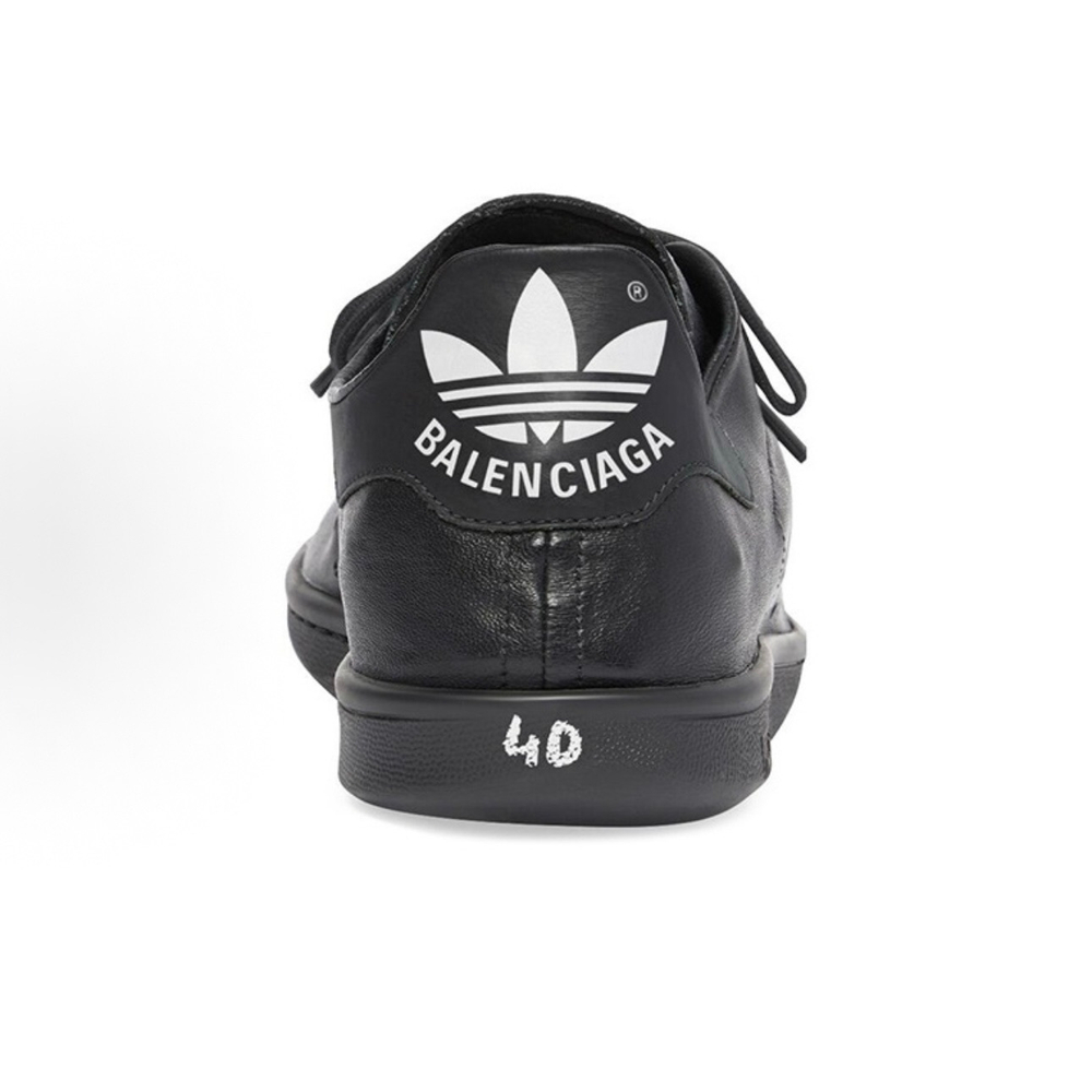 Balenciaga x Adidas Stan Smith Black