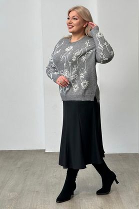 Цена на Свитер-6347 больших размеров