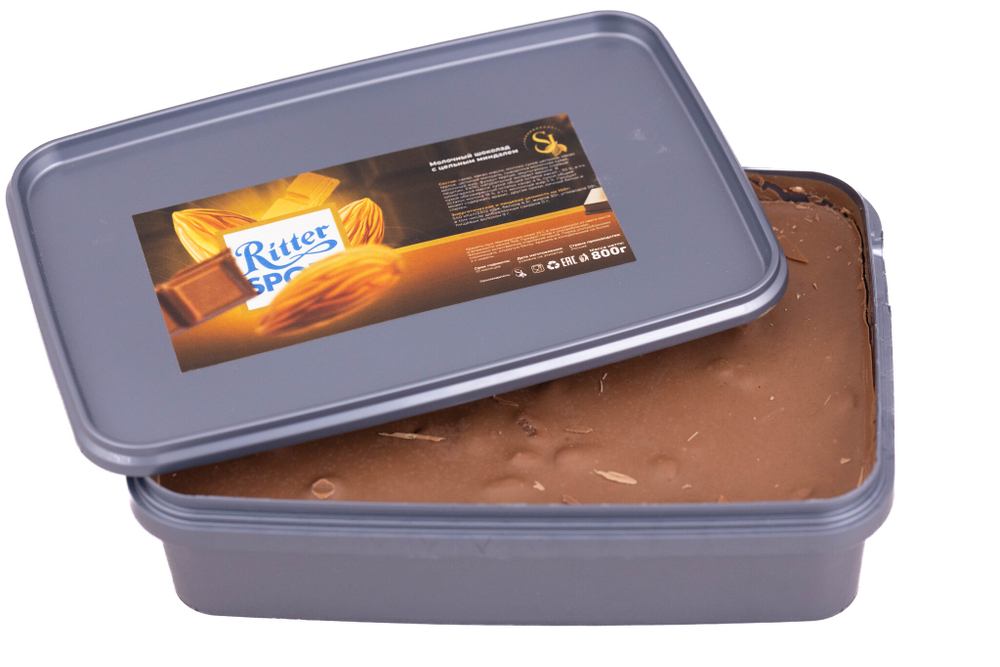 Молочный с цельным миндалем ПРЕМИУМ 800 гр