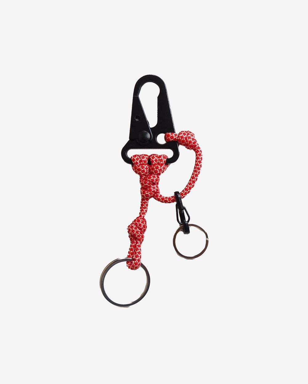 Брелок Ack Items Черный Матовый (красный snake шнурок)