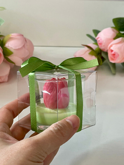 Ароматическая свеча "Красный тюльпан", 35 г