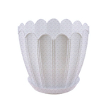 Кашпо "Хризантема" с поддоном 2,1л (мр)