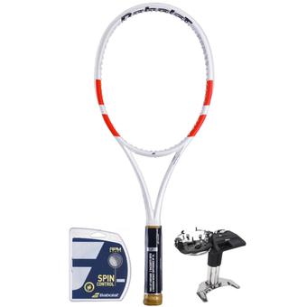 Теннисная ракетка Babolat Pure Strike 97 2 Pack + Струны + Натяжка