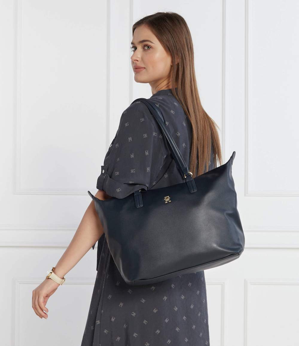 Сумка-шопер POPPY PLUS Tommy Hilfiger - темно-синий(AW0AW15856)